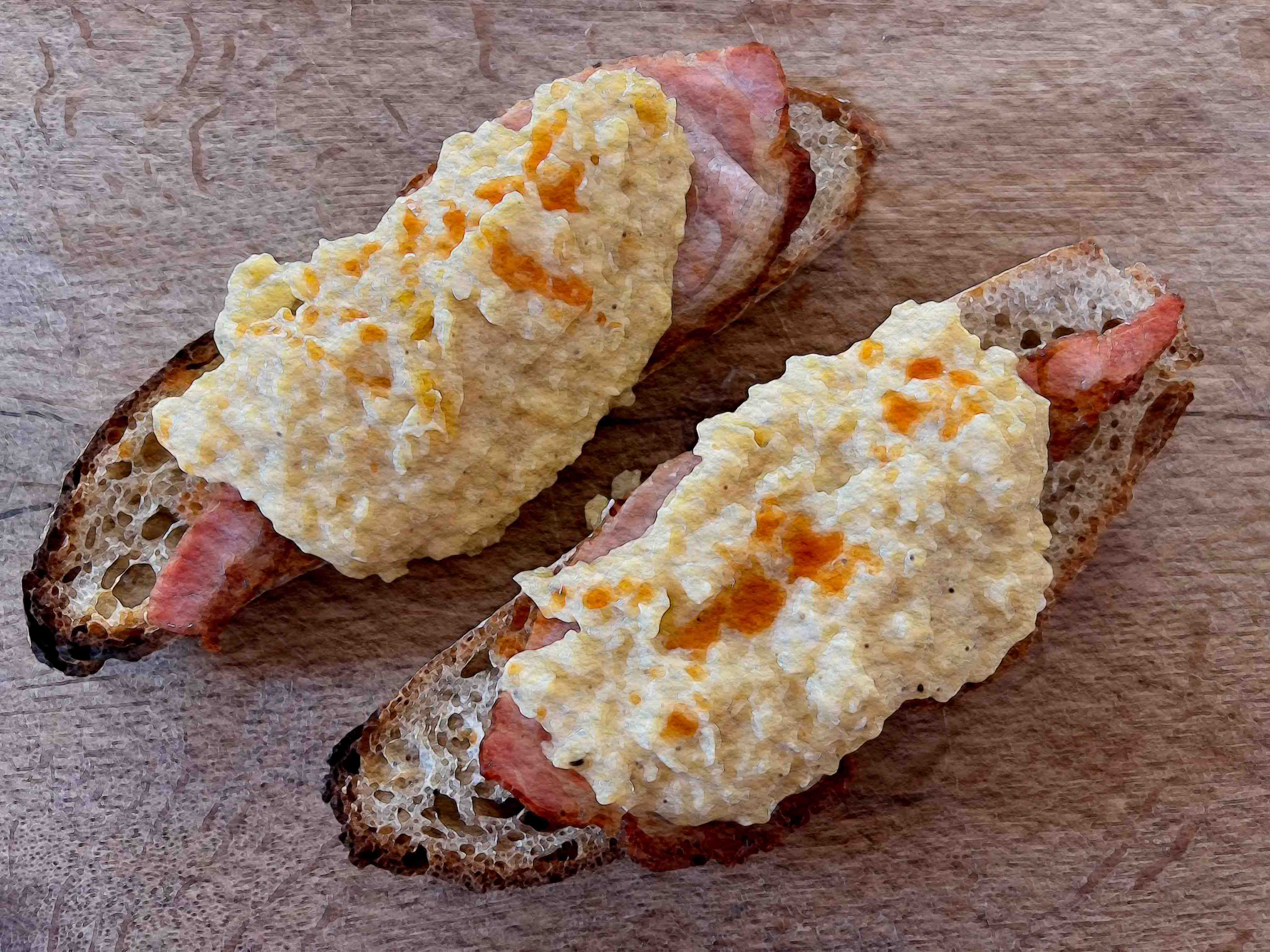 The Secret to Perfect Scrambled Eggs & Smoky Bacon on Sourdough Toast